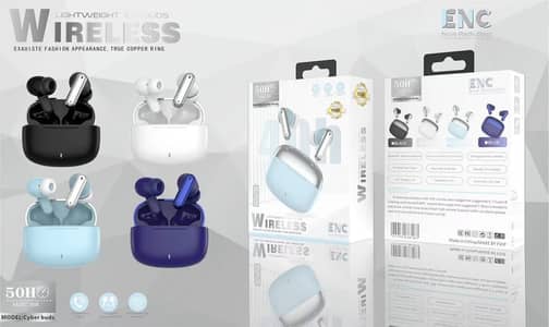 Stylish earbuds and cyber earbuds