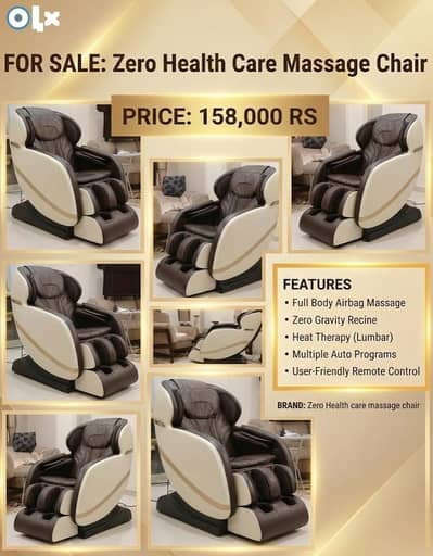 Zero Brand Office Chair – Like New, Fully Working | For Sale" 