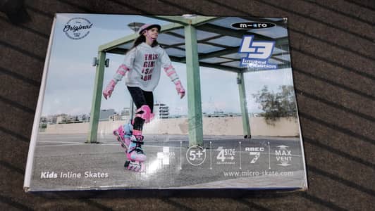 Aero Inline Skates / Roller Skates - Adjustable
