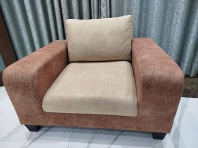 Sofa Brown 1 seater