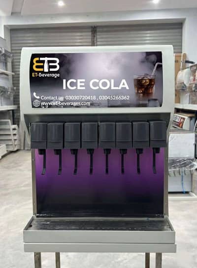 10 valve soda Machine