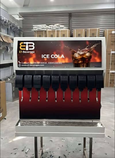 12 valve soda Machine