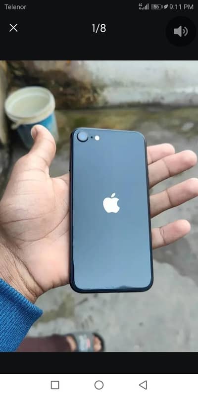 iPhone se2022 3rd gen/factory unlock/battery health 87%/64gb/waterpack