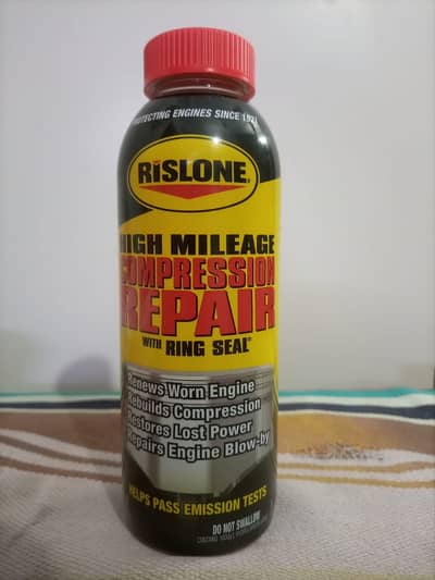 Rislone 4447 High Mileage Compression Repair with Ring Seal 500ml