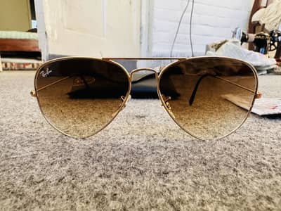 RayBan Aviator, Gucci and fila original sunglasses