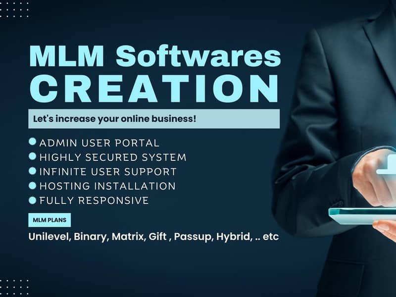 website & web application developer WordPress mlm and earning software 1