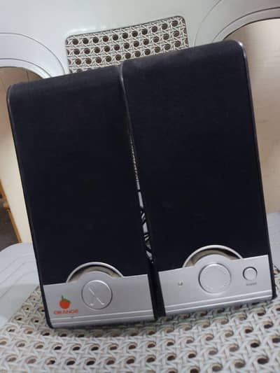 speaker + tape recorder