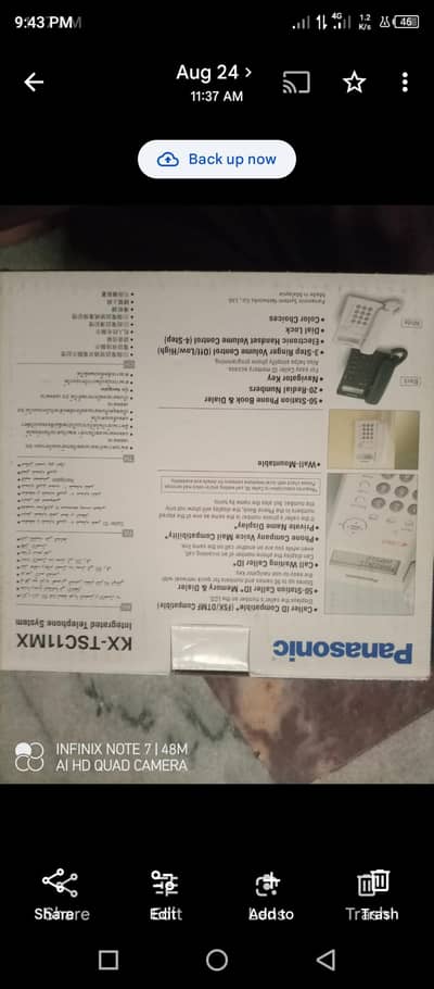 Panasonic telephone set