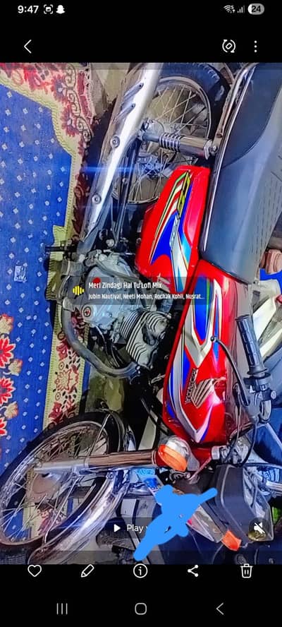 honda 125 islamabd num 2022 modal vip num laga ha
