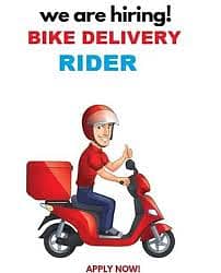 RIDER FOR RESTAURANT