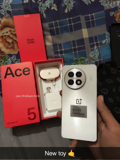 Oneplus Ace 5/13R, 12/256, Non Pta & non active, With complete Box,