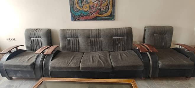5 seat Sofa Set Grey Colour