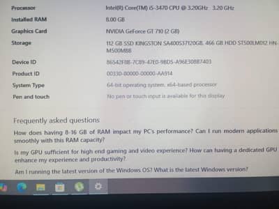 good condition and gaming pc  you will interested contact me