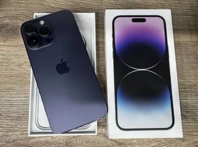 iPhone 14 pro max complete box urgent sale connect wtp no 0327=2469867