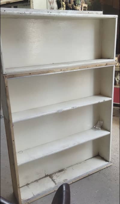 Racks and couter for cloth shop