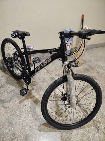 Fengs Bicycle Black 24" F5-980 (New Year Sale)