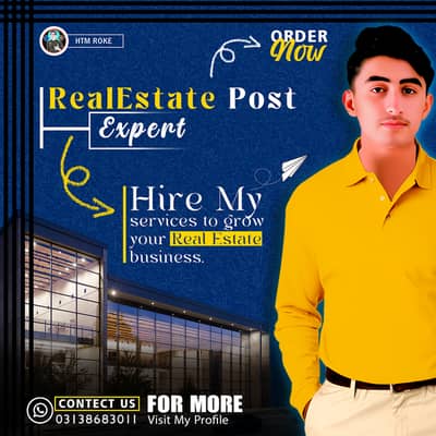 Real estate Post Graphic designer