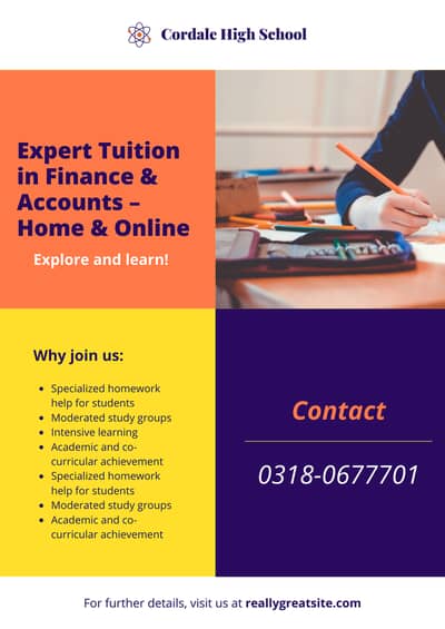 Expert Tuition in Finance & Accounts – Home & Online