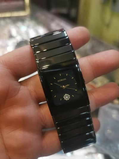 Man watch Fitron brand