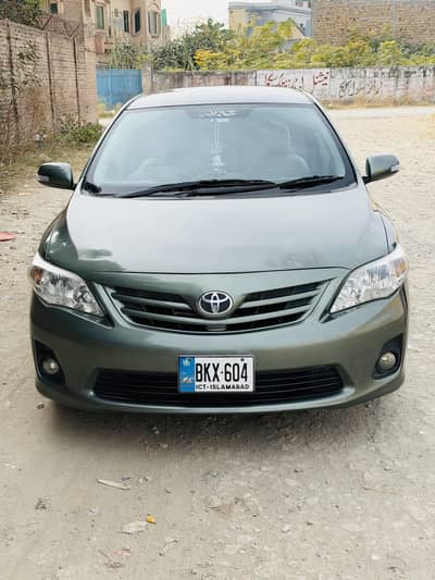 corolla gli 2011 model new shape