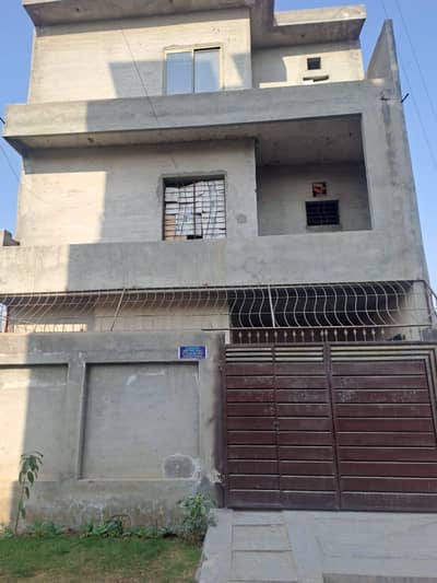 5 Marla Brand New Gray Structure House Available For Sale Pak Arab Society GVL