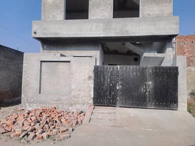 5 Marla Brand New Gray Structure House Available For Sale Pak Arab Society GVL