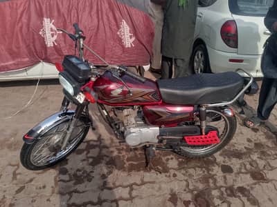 HONDA 125 2017 biometric OnSpot, All papers Clear