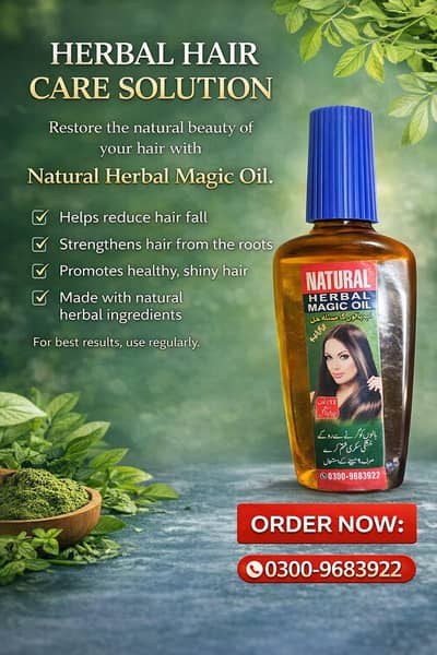 Natural Magic Hair Oil
