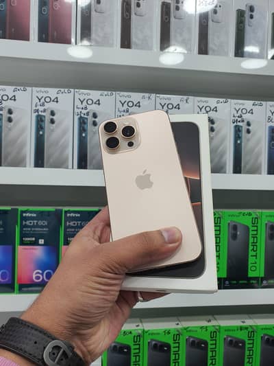 16 pro max Desert Titanium