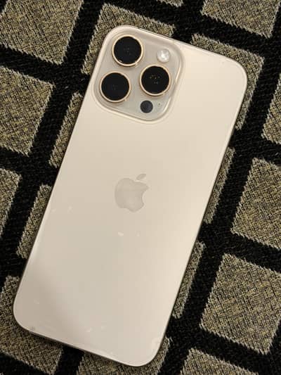 iPhone 16 pro max desert titanium non PTA