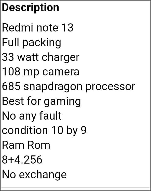 Redmi Note 13 3