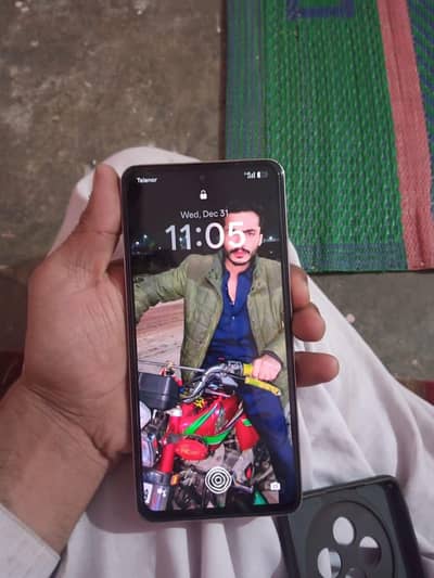 oppo Reno 12 f rom 256 ram 8+8 betery health 80 he only box charger nh