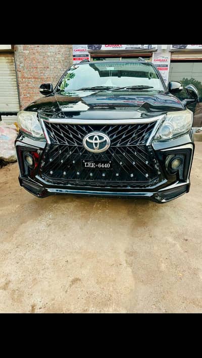 fortuner 2021 model.  contact 03004054098 CC  Only 1 Door shower
