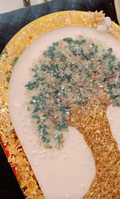 Resin Art, Geode Wall Decoration