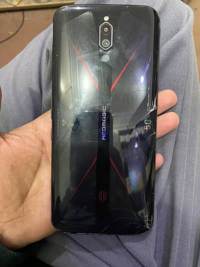 Red magic 5G pubg 90 fps back brake