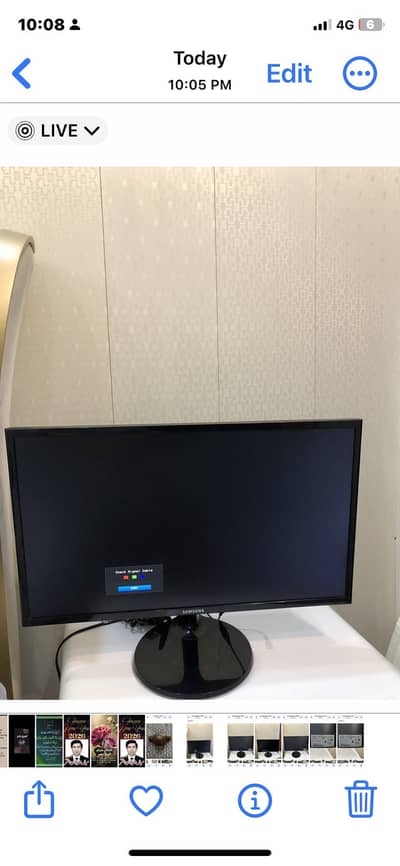 Monitors( Colour Display unit)   24” Model S24F350FHM