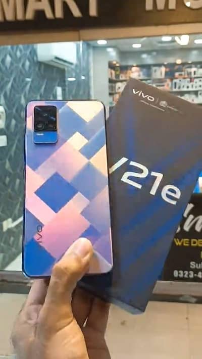 Vivo v21e 8 GB ram 128 GB memory Call and WhatsApp 03360677190