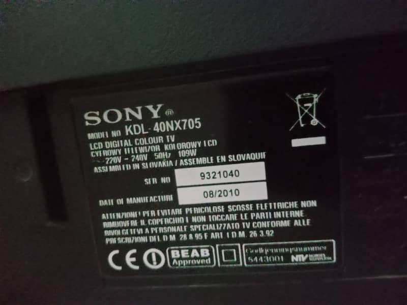 SONY BRAVA 2