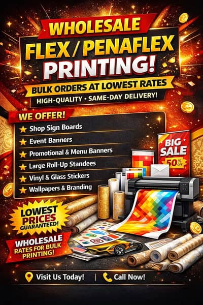 Panaflex Whole Sale | Designing Free