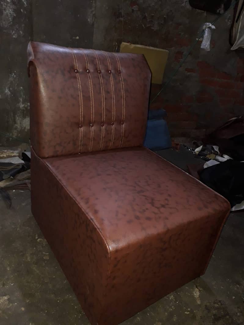 Single Seater Sofa/Office Sofa/Visitor Sofa/Puff Sofa/Sofa 4