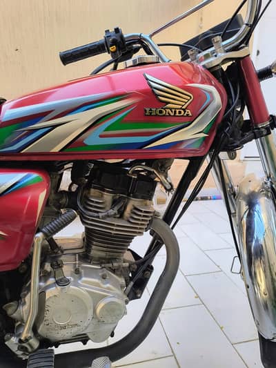 Honda 125, 2022, Karachi number