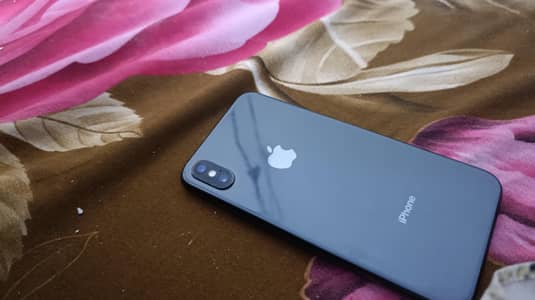 I phone x pta approved hy 256 gb black color