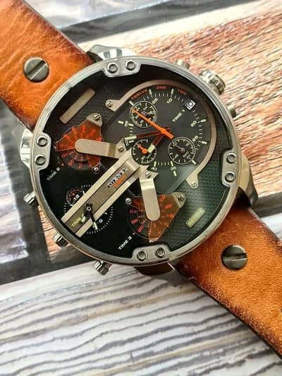 Diesel Mr Daddy 2.0 Chronograph Black Dial