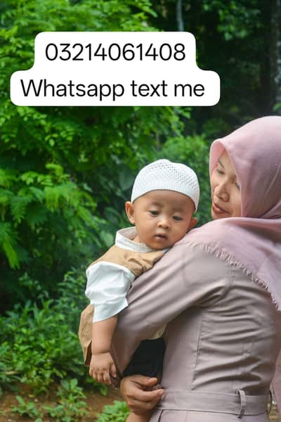 I WANT A NICE FEMALE FOR MY ONE BABY CARE YEARS OLD