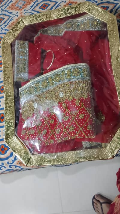 lehenga with jewelry