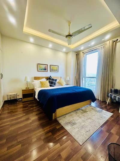 ONE BED LUXURY FURNISHED APARTMENT AVAILABLE FOR RENT IN BAHRIA TOWN PHASE 7 RAWALPINDI