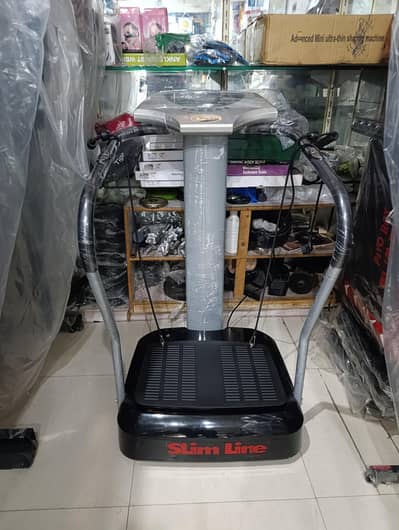 slimline crazyfit massager with stand 140kg capacity digital display