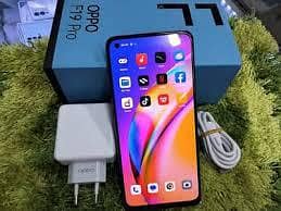Oppo f19 pro 6 128 box & charger
