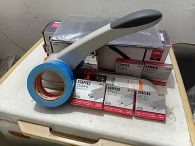 Deli Heavy Duty Stapler | Stapler | pin | Tape  | sheet
