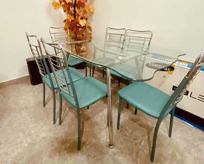 Dining Table - 6 Chairs -